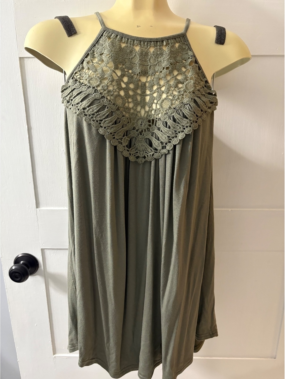 Olive Bluetime boho Tank Top